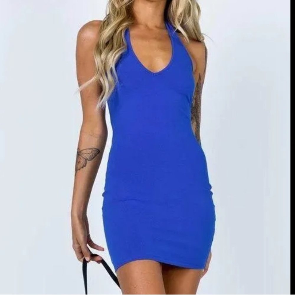 Kourtney mini dress blue